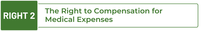 Right 2: The Right to Compensation for Medical Expenses​